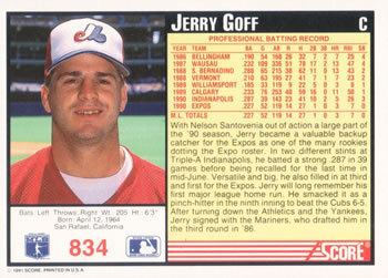 Jerry Goff The Trading Card Database Jerry Goff Gallery