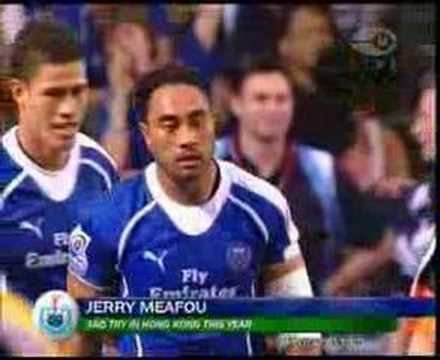 Jerry Meafou Hong Kong Sevens 2007 Fiji Vs Samoa 4th try Jerry Meafou YouTube