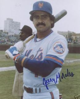 Jerry Morales centerfield maz Early Eighties Mets Outfielder Jerry Morales 1980