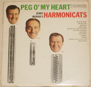 Jerry Murad's Harmonicats vinylinnerurbancom Jerry Murad39s Harmonicats Peg O39My Heart