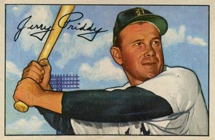 Jerry Priddy 1952 Bowman Jerry Priddy 139 Baseball Card Value Price Guide