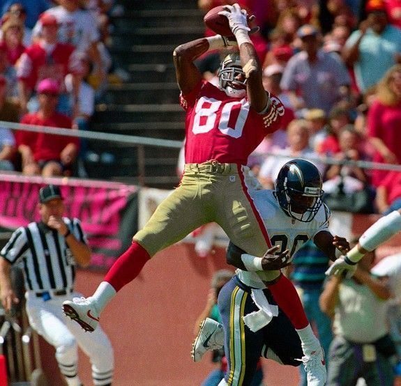 Jerry Rice Jerry Rice One of the greatest wide receivers of all time