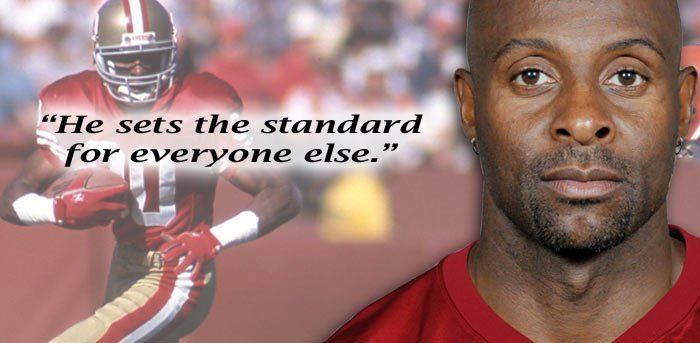 Jerry Rice, Football Hall of Fame Wide Receiver for the San Francisco -  Ruby Lane