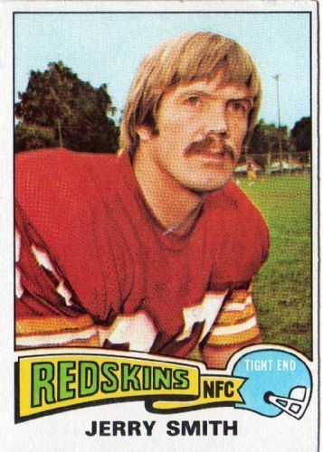 Jerry Smith (American football) WASHINGTON REDSKINS Jerry Smith 277 TOPPS 1975 NFL