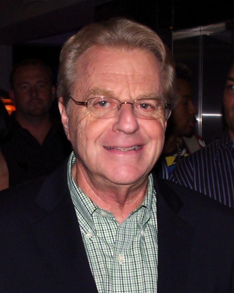 Jerry Springer Jerry Springer Wikipedia the free encyclopedia