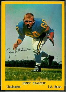 Jerry Stalcup Jerry Stalcup 1960 Bell Brand Rams 38 Vintage Football Card Gallery