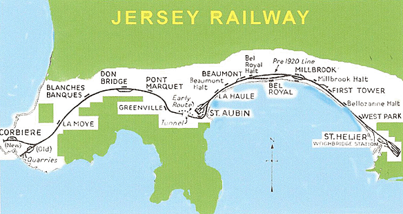 Jersey Railway Disused Stations Corbire Station