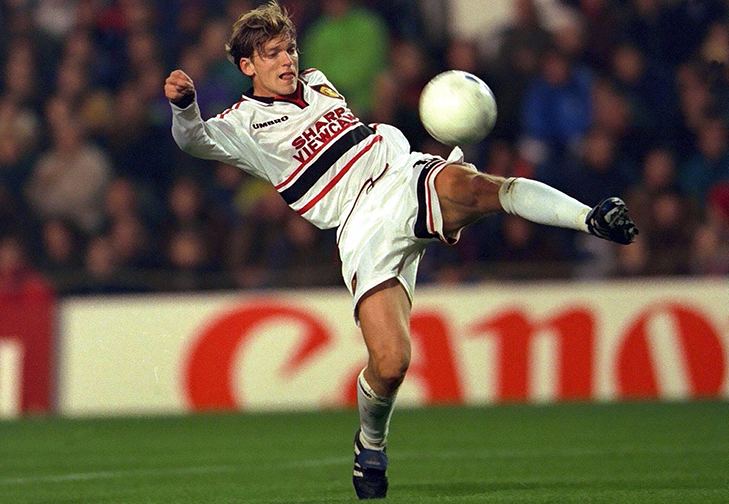 Jesper Blomqvist Jesper Blomqvist Manchester United 98 99 Pinterest 1999