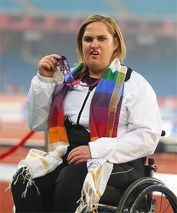 Jess Hamill Jess Hamill bags silver in parasport shot put Stuffconz