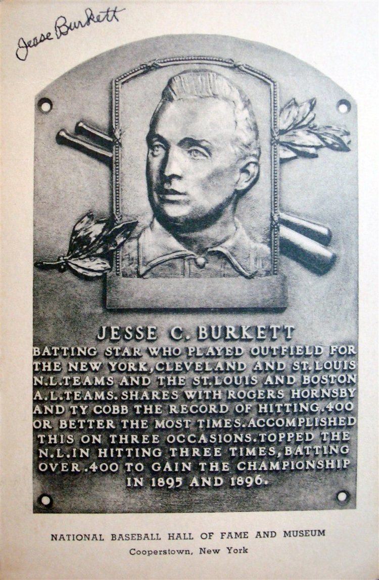 Jesse Burkett PSA AutographFacts Jesse C Burkett
