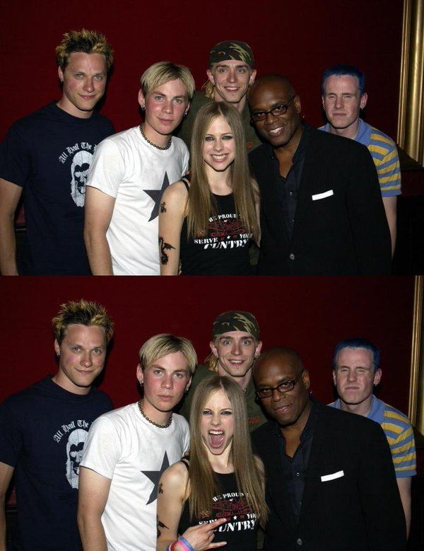 Jesse Colburn Avril Lavigne on Twitter quotAvril with LA Reid and her band