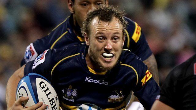 Jesse Mogg Brumbies fullback Jesse Mogg playing in similar fashion to