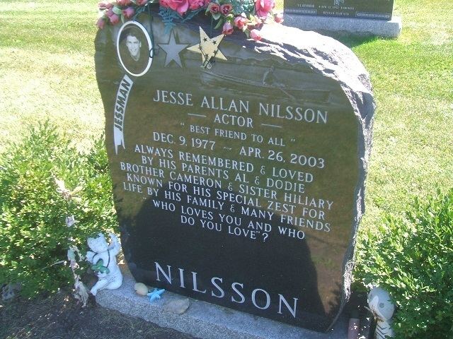 Jesse Nilsson Jesse Nilsson 1977 2003 Find A Grave Memorial