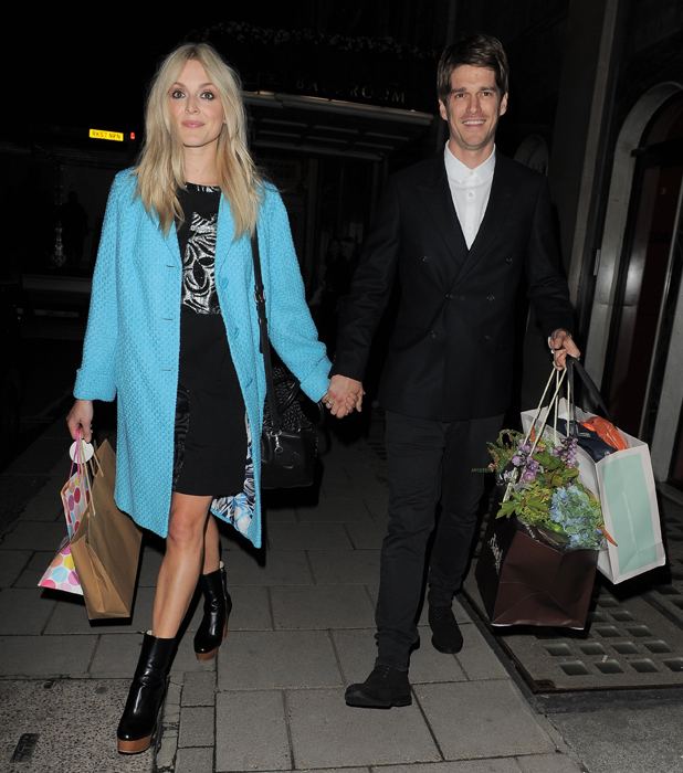 Jesse Wood Fearne Cotton and boyfriend Jesse Wood hold hands after