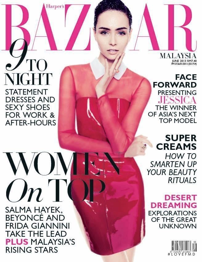 Jessica Amornkuldilok Covers of Harper39s Bazaar Malaysia with Jessica