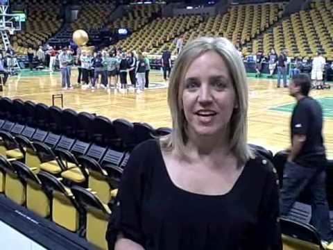 Jessica Heslam Boston Herald MediaBiz columnist Jessica Heslam at NBA Finals Game 3