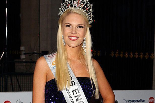Jessica Linley Miss England beauty queen Jesscia Linley joins student