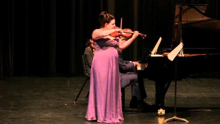 Jessica Linnebach Claude Debussy Sonate pour violon et piano Finale Tres