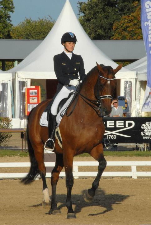 Jessica Michel Jessica Michel wins the French title in Saumur Dressage