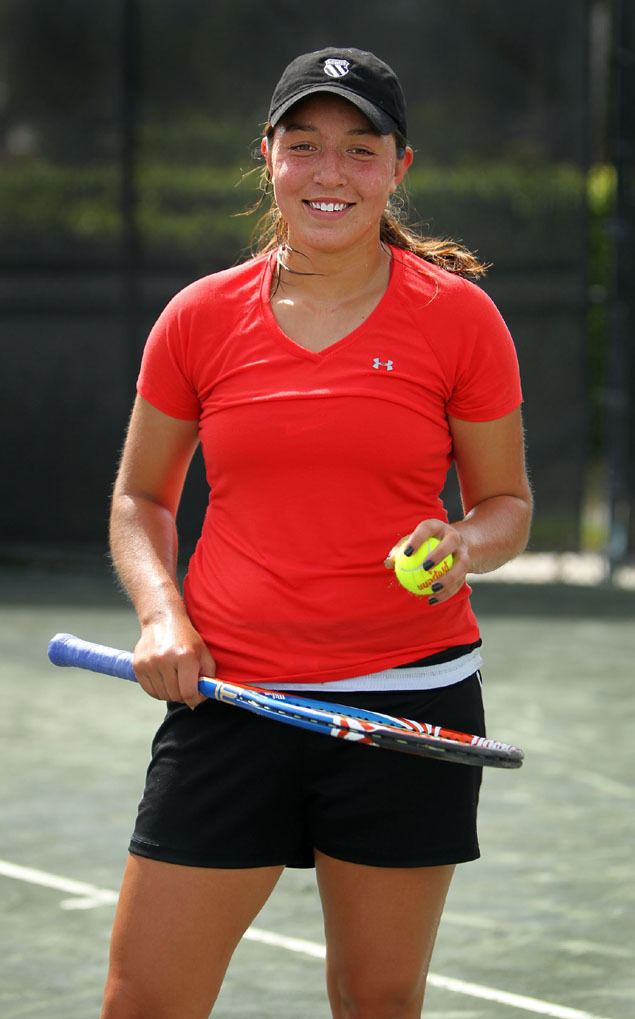 Jessica Pegula Tennis standout Jessica Pegula of Boca Raton shoots for