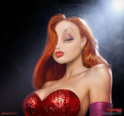 Jessica Rabbit pixeloo Jessica Rabbit Untooned