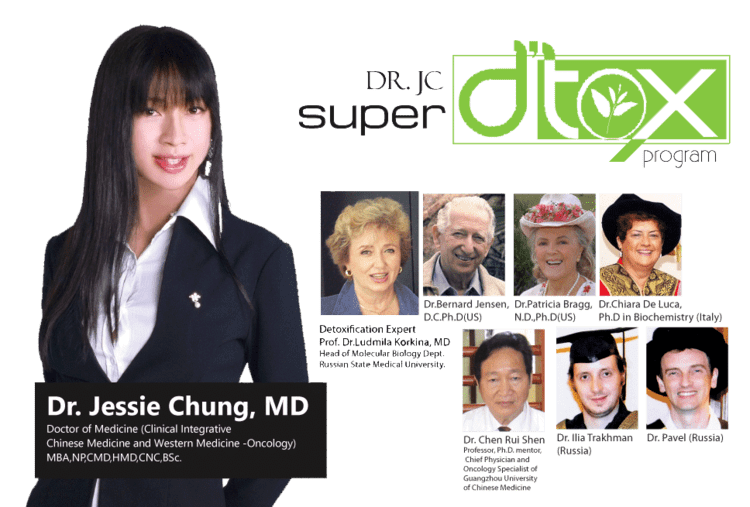 Jessie Chung Dr Jessie Chung Super D39tox Program