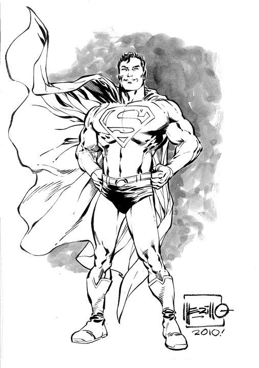 Jesus Merino JESUS MERINO SUPERMAN in sergio baldovis JESUS MERINO Comic Art