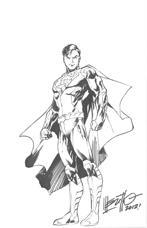 Jesus Merino Superman Commission by Jesus Merino in Matthew Popps Jesus Merino