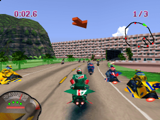 Jet Moto Play Jet Moto Sony PlayStation online Play retro games online at
