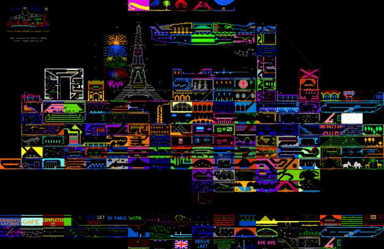 Jet Set Willy Set Willy Jet Set Willy in Paris The Map