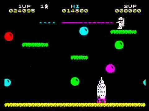 Jetpac Jetpac Walkthrough ZX Spectrum YouTube