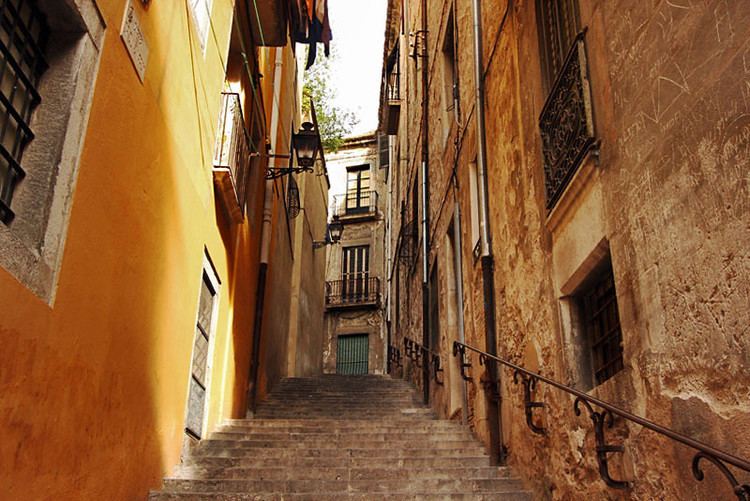 Jewish quarter (diaspora) PHOTO Jewish Quarter in Old Town Girona Spain