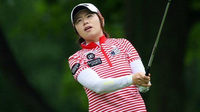 Ji Eun-hee EunHee Ji leads Karrie Webb by one after third round of