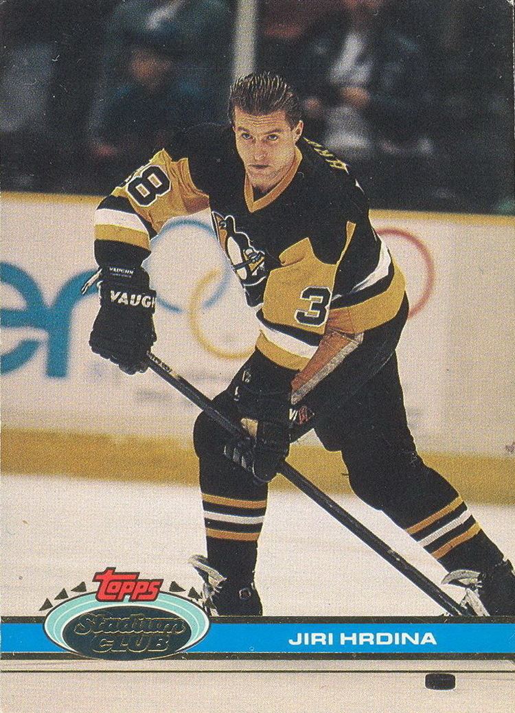 Jiří Hrdina Jiri Hrdina Player39s cards since 1990 1993 penguinshockey