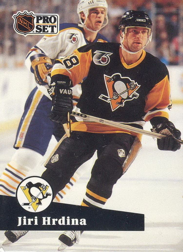 Jiří Hrdina Jiri Hrdina Player39s cards since 1990 1993 penguinshockey
