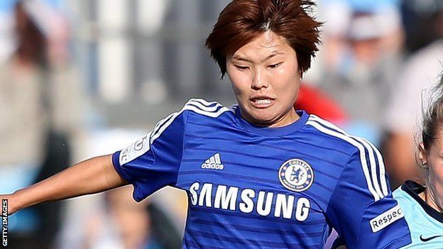Ji So-yun BBC Sport Chelsea39s Ji SoYun named WSL player39s player