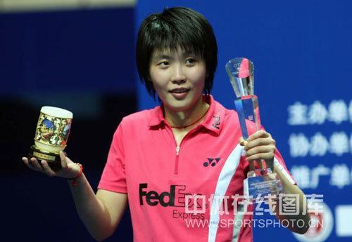 Jiang Yanjiao Jiang Yanjiao tops WS 2008 LINING CHINA OPEN