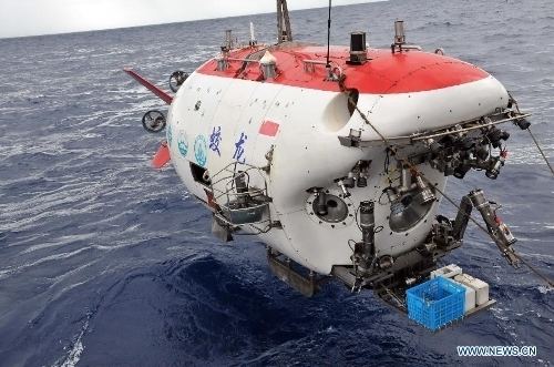 Jiaolong (submersible) China39s Jiaolong submersible finishes tests in South China Sea