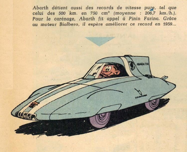 Jidéhem Jidhem 1959 Abarth Comics amp Cars Pinterest