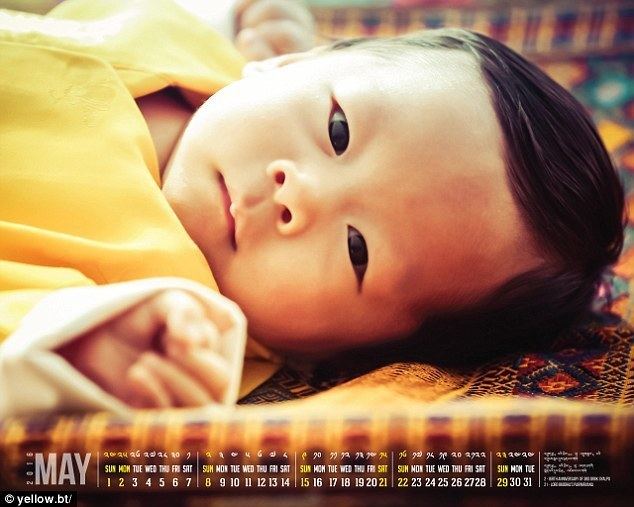 Jigme Namgyel Wangchuck The King and Queen of Bhutan release new image of their son Jigme