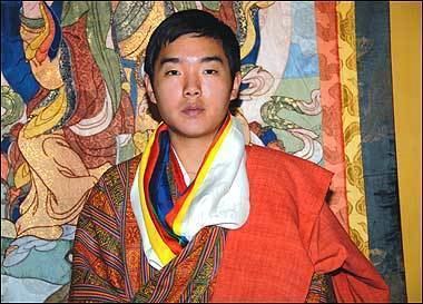 Jigyel Ugyen Wangchuck His Majesty the King granted the Royal Scarf to Dasho