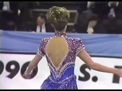 Jill Trenary Jill Trenary 1990 US Figure Skating Championships Ladies Free