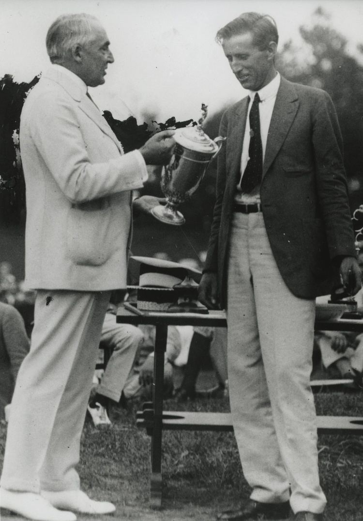 Jim Barnes 1921 US Open champ Jim Barnes has ties to Spokane Country Club