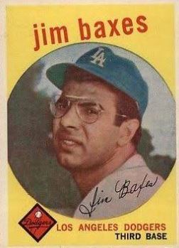 Jim Baxes Jim Baxes Baseball Statistics 19591959