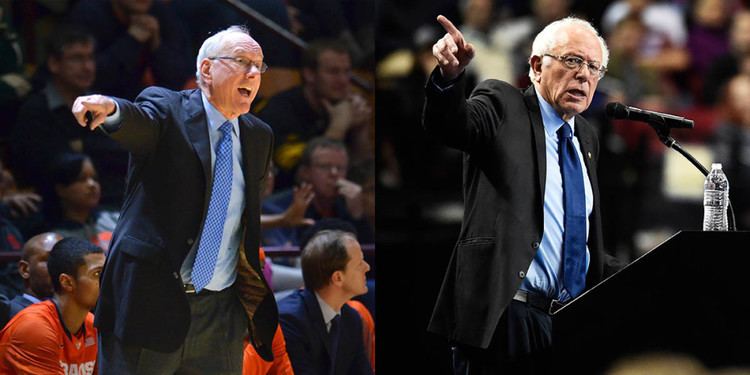 Jim Boeheim The internet thinks Jim Boeheim and Bernie Sanders are the same