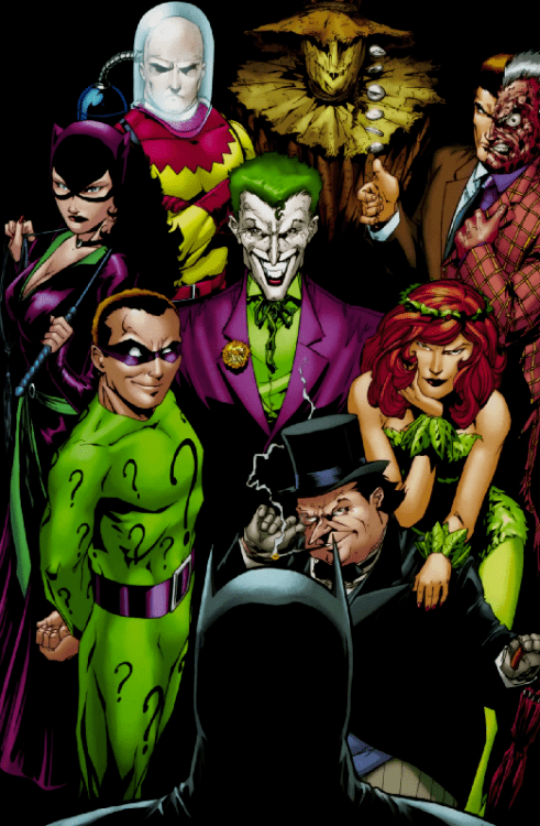 Jim Calafiore Comics Forever Batman Rogues artwork by Jim Calafiore