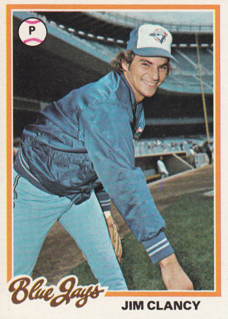 Jim Clancy (baseball) Jim Clancy 1978 Topps Smed39s Baseball Card Blog