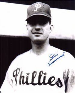 Jim Command Amazoncom Autographed Jim Command 8x10 Philadelphia Phillies Photo