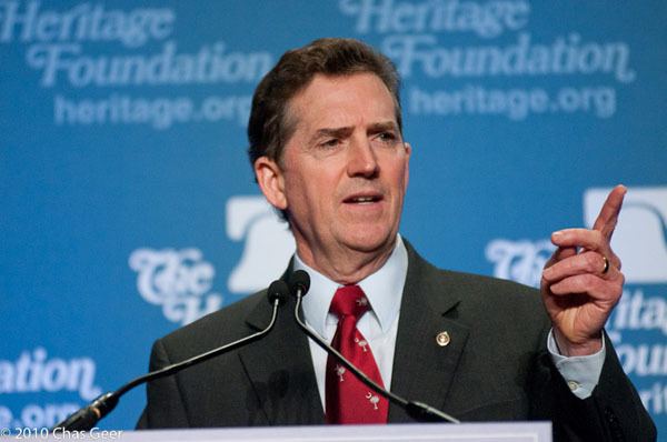 Jim DeMint Jim DeMint Named Next Heritage President myHeritage