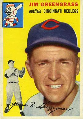 Jim Greengrass 1954 Topps Jim Greengrass 22 Baseball Card Value Price Guide